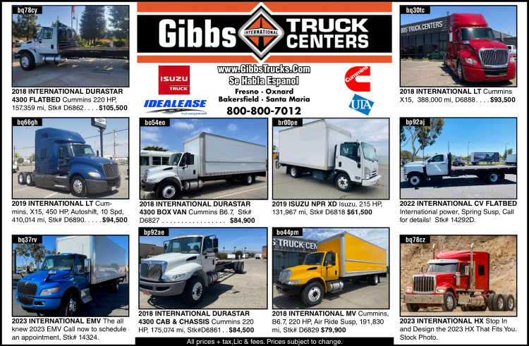 Current Truck Paper Ad Flyer